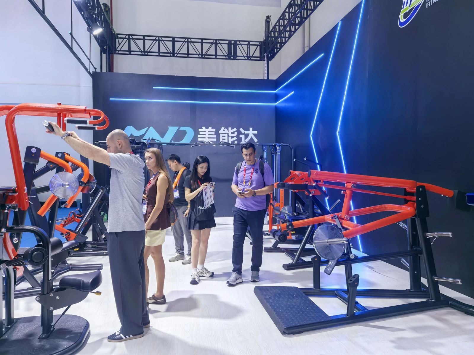 Fitness equipment exhibition