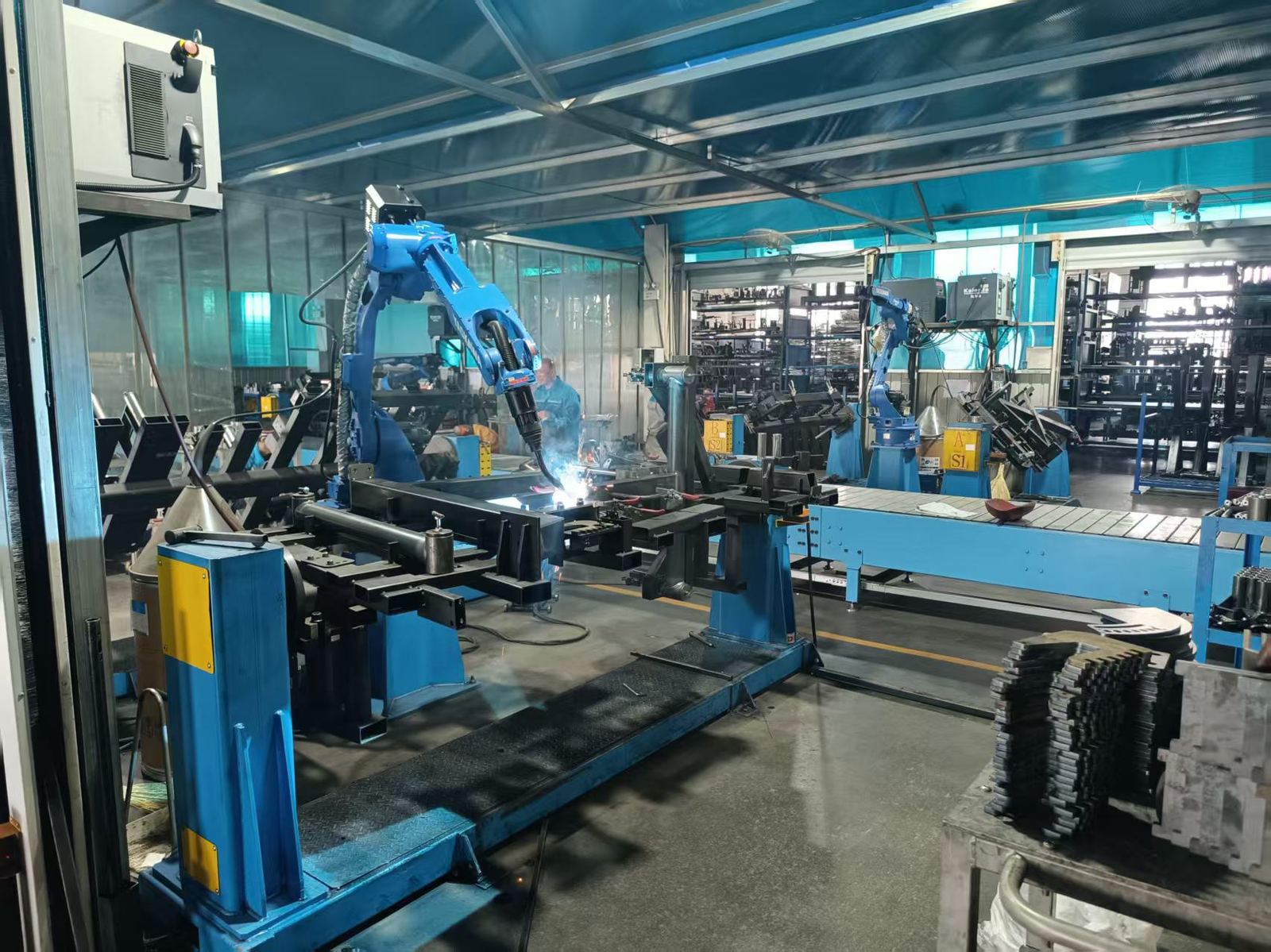 Yingdong production line — finished cardio equipment