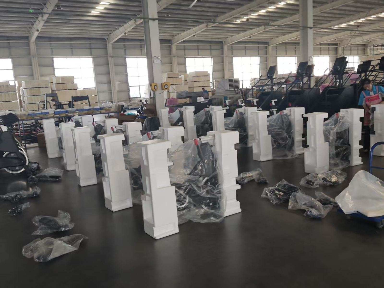 Finished goods ready for export