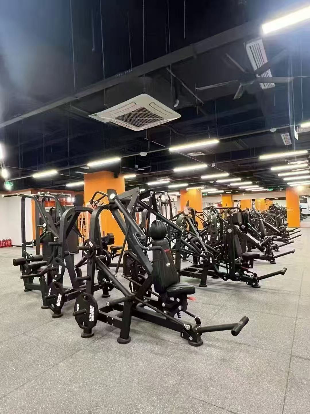 Multi-functional trainers on display